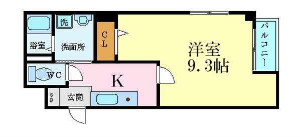 キャッスル大手町の物件間取画像